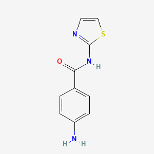 4-amino-N-(1,3-thiazol-2-yl)benzamide