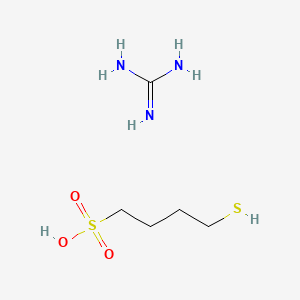 molecular formula C5H15N3O3S2 B12675084 Einecs 282-180-2 CAS No. 84110-45-2