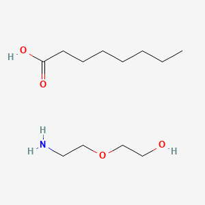 molecular formula C12H27NO4 B12675118 Einecs 304-090-5 CAS No. 94236-92-7