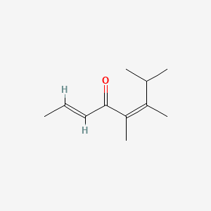 molecular formula C11H18O B12675126 Pomarose CAS No. 357650-26-1