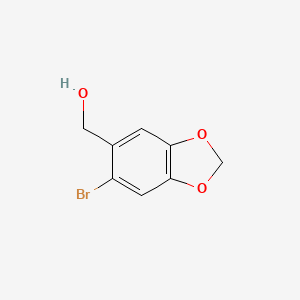 (6-Bromo-1,3-benzodioxol-5-yl)methanol