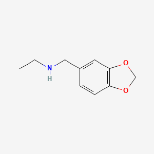 N-(1,3-benzodioxol-5-ylmethyl)-N-ethylamine