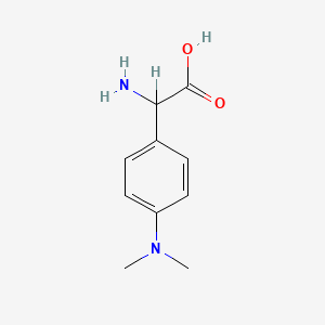2-Amino-2-(4-dimethylaminophenyl)acetic acid