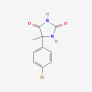5-(4-Bromophenyl)-5-methylimidazolidine-2,4-dione