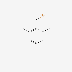 molecular formula C10H13B B1267529 2-(Bromomethyl)-1,3,5-trimethylbenzene CAS No. 4761-00-6