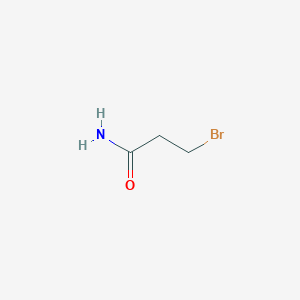 molecular formula C3H6BrNO B1267534 3-Bromopropanamide CAS No. 6320-96-3