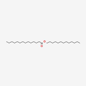molecular formula C27H54O2 B12675346 Tridecyl myristate CAS No. 36617-27-3