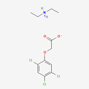 molecular formula C12H16Cl3NO3 B12675446 Diethylammonium (2,4,5-trichlorophenoxy)acetate CAS No. 23819-11-6