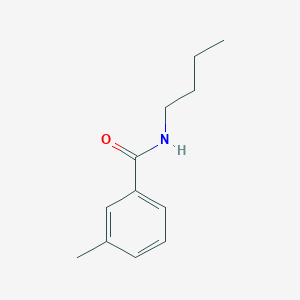molecular formula C12H17NO B1267547 N-丁基-3-甲基苯甲酰胺 CAS No. 349403-62-9