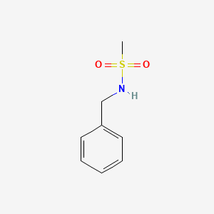molecular formula C8H11NO2S B1267553 正苄基甲磺酰胺 CAS No. 3989-45-5