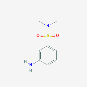 molecular formula C8H12N2O2S B1267554 3-Amino-n,n-dimethylbenzenesulfonamide CAS No. 6274-18-6