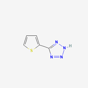 molecular formula C5H4N4S B1267557 5-(噻吩-2-基)-2H-四唑 CAS No. 59541-58-1