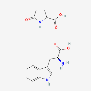 molecular formula C16H19N3O5 B12675620 Einecs 285-915-5 CAS No. 85168-74-7
