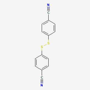 4-[(4-cyanophenyl)disulfanyl]benzonitrile