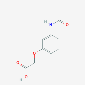 3-Acetamidophenoxyacetic acid