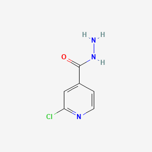 molecular formula C6H6ClN3O B1267567 2-氯异烟酸酰肼 CAS No. 58481-04-2