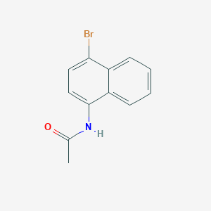 molecular formula C12H10BrNO B1267572 1-Acetamido-4-bromonaphthalene CAS No. 91394-66-0