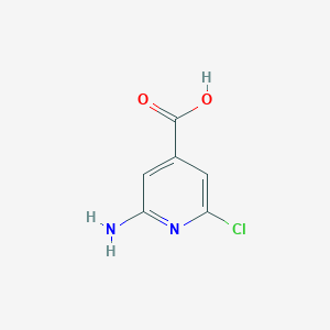 2-Amino-6-chloropyridine-4-carboxylic acid