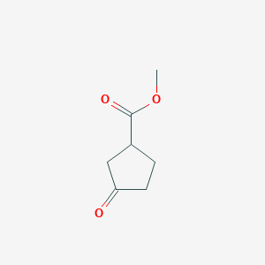 molecular formula C7H10O3 B1267588 3-氧代环戊烷甲酸甲酯 CAS No. 32811-75-9