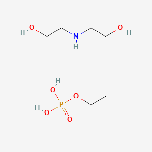 molecular formula C7H20NO6P B12675883 Einecs 287-149-7 CAS No. 85409-78-5