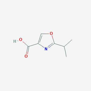 B126759 2-Isopropyloxazole-4-carboxylic acid CAS No. 153180-21-3