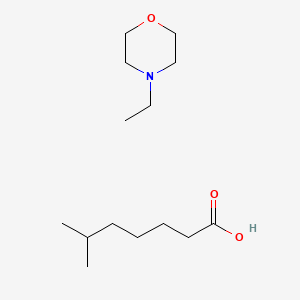 molecular formula C14H29NO3 B12675965 Einecs 298-623-8 CAS No. 93820-44-1