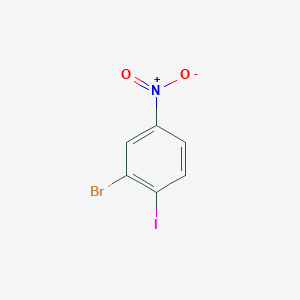 molecular formula C6H3BrINO2 B1267603 2-溴-1-碘-4-硝基苯 CAS No. 7149-14-6