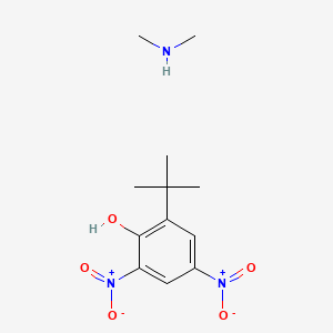 molecular formula C12H19N3O5 B12676076 Einecs 275-359-1 CAS No. 71371-62-5