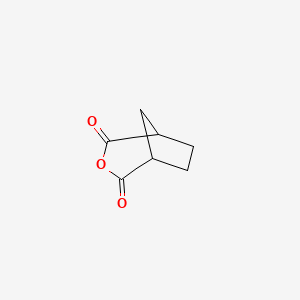 molecular formula C7H8O3 B1267614 3-Oxabicyclo[3.2.1]octane-2,4-dione CAS No. 6054-16-6