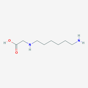 molecular formula C8H18N2O2 B12676170 n-(6-Aminohexyl)glycine CAS No. 784109-85-9