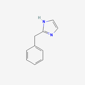 molecular formula C10H10N2 B1267619 2-Benzyl-1h-imidazole CAS No. 14700-62-0