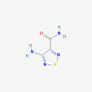 4-Amino-1,2,5-thiadiazole-3-carboxamide