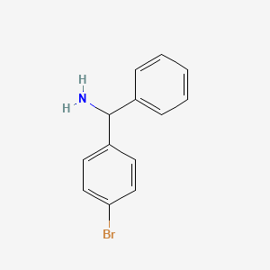 (4-Bromophenyl)(phenyl)methanamine