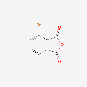 molecular formula C8H3BrO3 B1267637 3-溴邻苯二甲酸酐 CAS No. 82-73-5