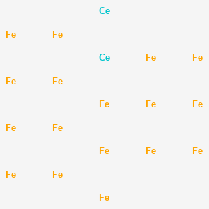 molecular formula Ce2Fe17 B12676370 Einecs 235-346-3 CAS No. 12182-58-0
