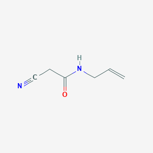 2-cyano-N-(prop-2-en-1-yl)acetamide