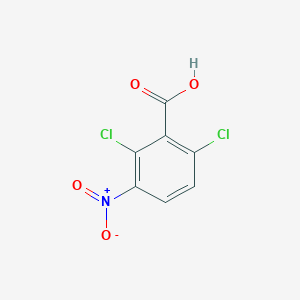 molecular formula C7H3Cl2NO4 B1267645 2,6-Dichloro-3-nitrobenzoic acid CAS No. 55775-97-8