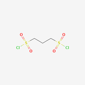 molecular formula C3H6Cl2O4S2 B1267648 1,3-Propanedisulfonyl chloride CAS No. 20686-91-3