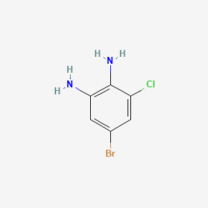 5-Bromo-3-chlorobenzene-1,2-diamine