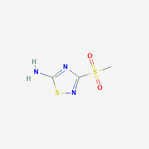 3-(Methylsulfonyl)-1,2,4-thiadiazol-5-amine