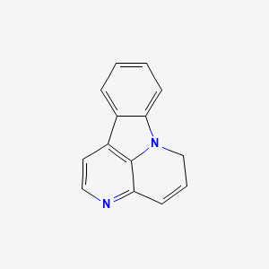 molecular formula C14H10N2 B12676620 Canthine CAS No. 206-68-8