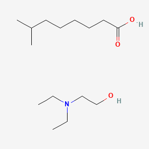 molecular formula C15H33NO3 B12676662 Einecs 299-088-3 CAS No. 93843-10-8