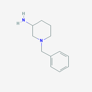 molecular formula C12H18N2 B1267669 1-Benzylpiperidin-3-amine CAS No. 60407-35-4