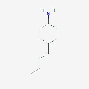 molecular formula C10H21N B1267678 4-Butylcyclohexan-1-amine CAS No. 37942-69-1
