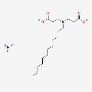 molecular formula C19H40N2O4 B12676821 Einecs 301-653-7 CAS No. 94023-55-9