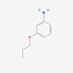 molecular formula C9H13NO B1267686 3-Propoxyaniline CAS No. 4469-79-8