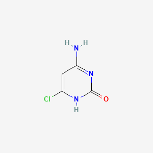 molecular formula C4H4ClN3O B1267687 6-Chlorocytosine CAS No. 3289-35-8