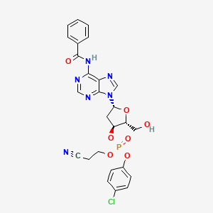molecular formula C26H24ClN6O7P B12676942 Einecs 266-610-6 CAS No. 67221-64-1