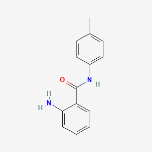 molecular formula C14H14N2O B1267700 2-amino-N-(4-methylphenyl)benzamide CAS No. 32212-38-7