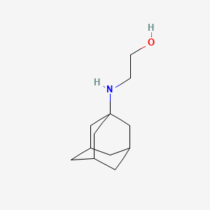 molecular formula C12H21NO B1267703 2-(1-Adamantylamino)ethanol CAS No. 3716-66-3